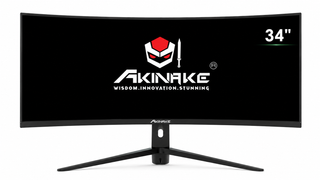 مانیتور گیمینگ 34 اینچ منحنی(خمیده) آکیناکه با رزولوشن 2K مدل AK-G34C180 سری ترمیناتور
